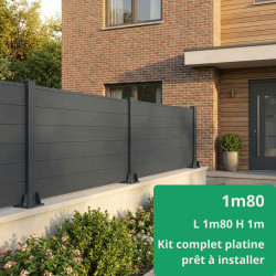 Pack clôture composite sur...