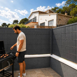 Kombifence con placa base